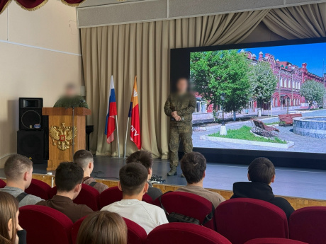 Профориентационная встреча с сотрудниками пограничной службы