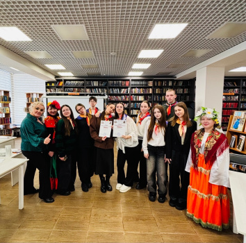 Вчера студенты Троицкого филиала ЧелГУ участвовали в турнире «Неразделимая Россия», посвященном Году единства народов