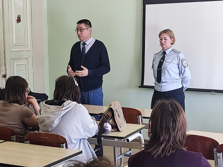 Профориентационная встреча для правоохранителей с МВД